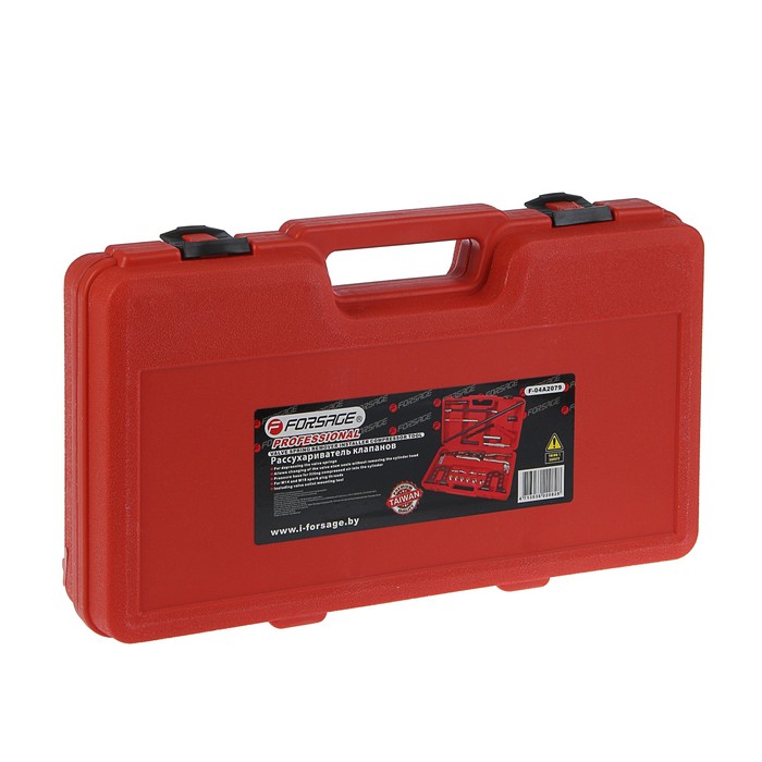 Рассухариватель клапанов Forsage F-04A2079, щипцы для маслосъемных колпачков, 25пр., кейс