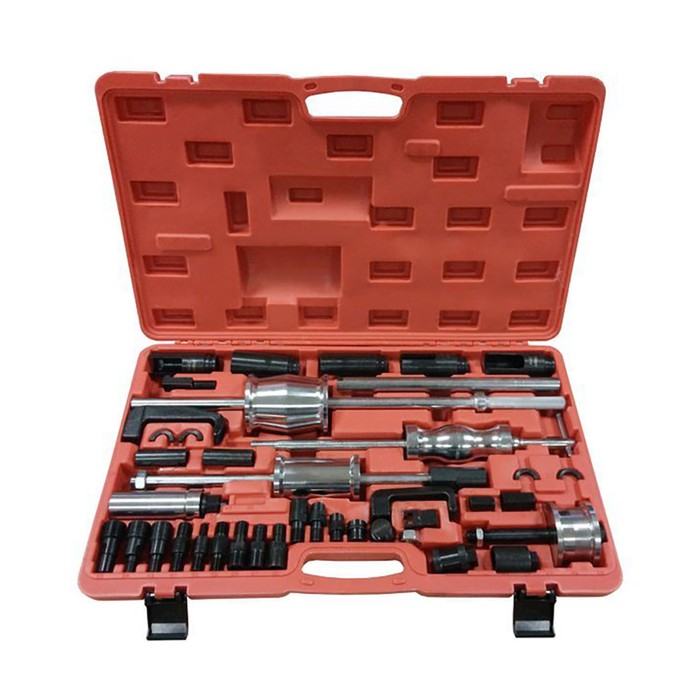 Комплект для снятия дизельных форсунок Forsage F-04A3001, с обратными молотками, 41пр.