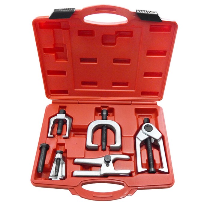 Набор съемников Forsage F-906T3, для обслуживания передней подвески л/а, 5 пр.кейс