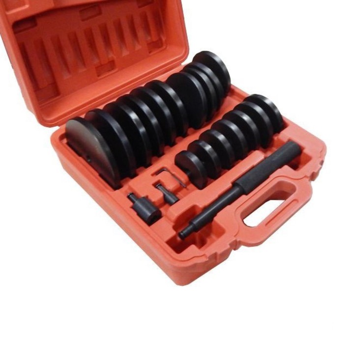 Набор оправок Forsage F-04B1034, для выпрессовки/запрессовки сальников, ручка-держатель