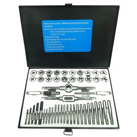 

Набор метчиков и плашек Forsage F-M050-3, метрические + дюймовые, 50 пр., кейс