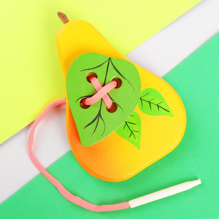 Шнуровка "Груша с листиком"