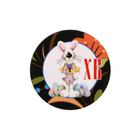 Магнит "ХВ" кролик с бантиком; ассорти, 40 мм