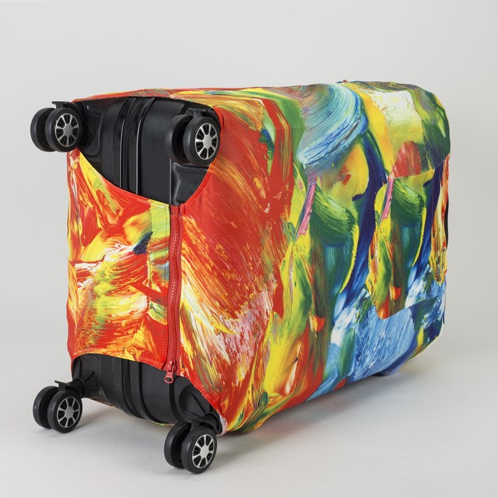 Чехол для чемодана 20", 36*24*49, "Краски"