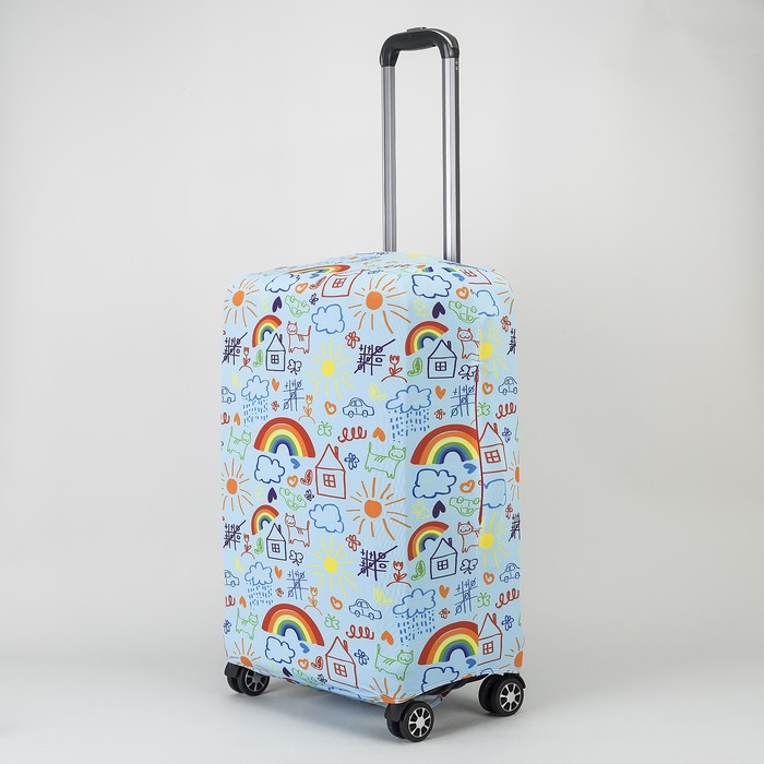 Чехол для чемодана 24", 41*25*61, "Детство"