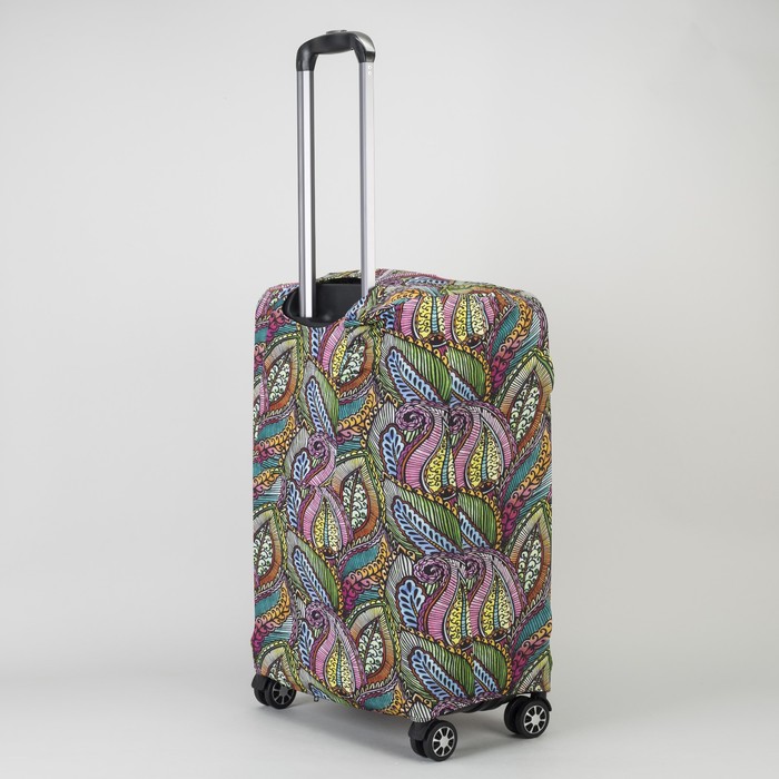 Чехол для чемодана 20", "Павлин"