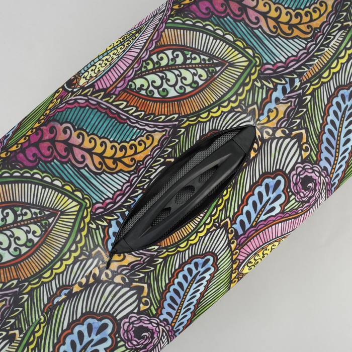 Чехол для чемодана 20", "Павлин"