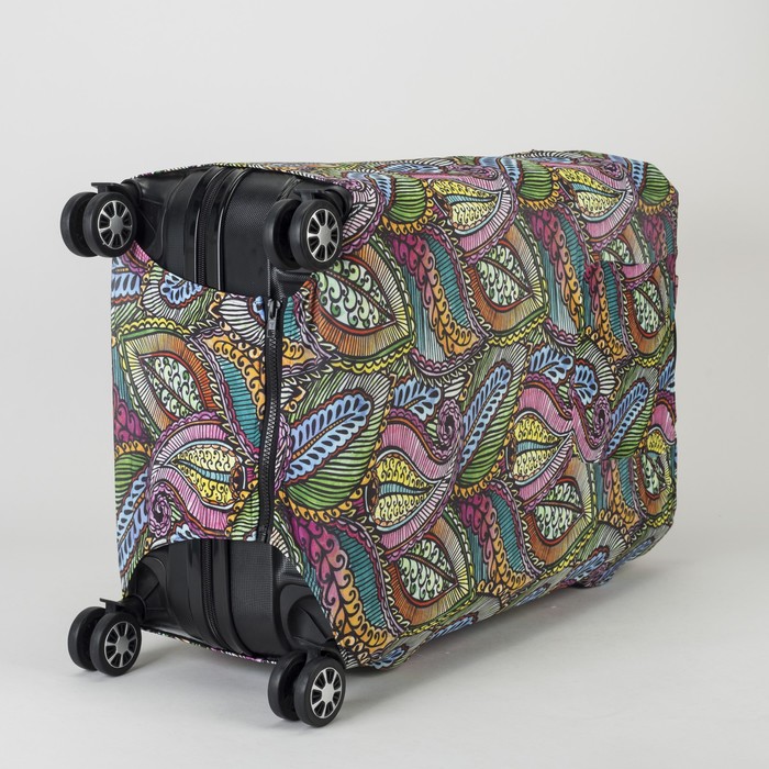 Чехол для чемодана 20", "Павлин"