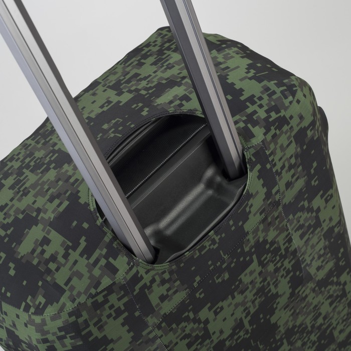 Чехол для чемодана 28", 47*28*71, "Камуфляж"