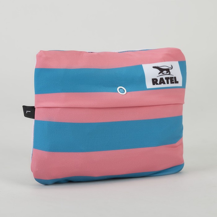 Чехол для чемодана 24", цвет голубой/розовый