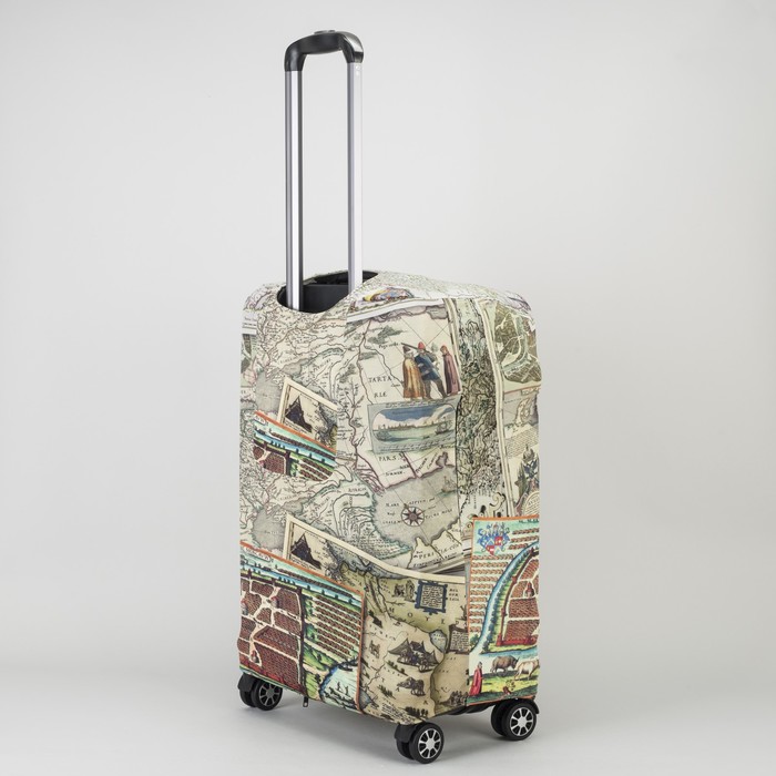 Чехол для чемодана 28", 47*28*71, "Кошачьи проделки"