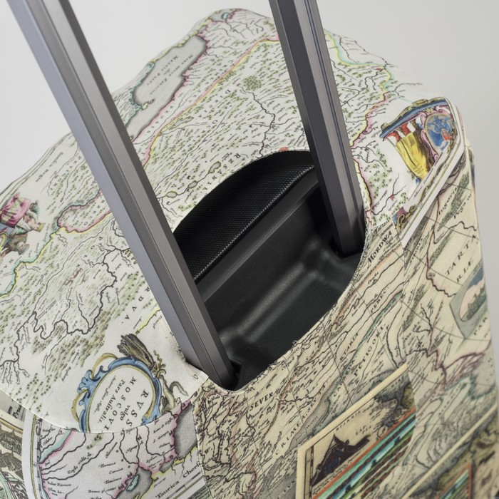 Чехол для чемодана 28", 47*28*71, "Кошачьи проделки"