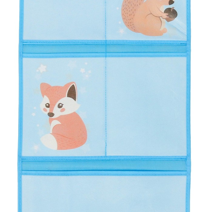 Кармашки подвесные "Наше сокровище" для мальчика, 6 отделений