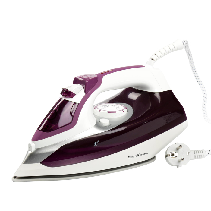 Утюг Winner WR-487, 2200 Вт, распыление, отпаривание, паровой удар, самоочистка,