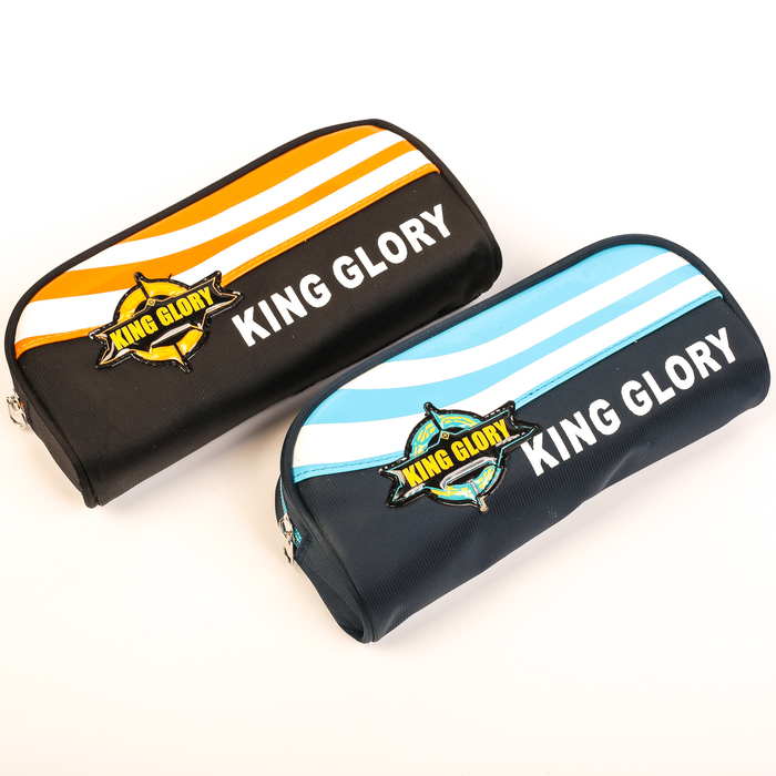 Пенал школьный на молнии 2отделения МИКС Стиль