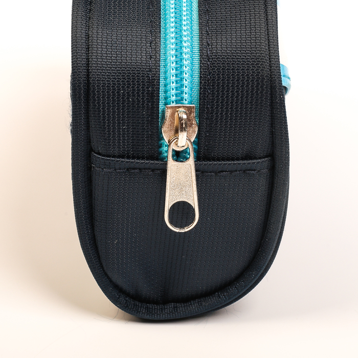 Пенал школьный на молнии 2отделения МИКС Стиль