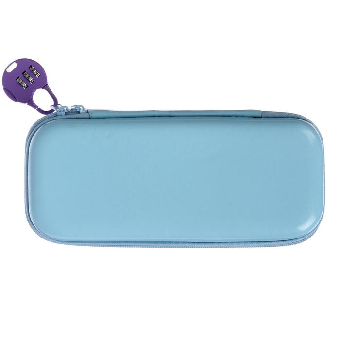 Пенал-футляр школьный на молнии 2отделения МИКС Nikki