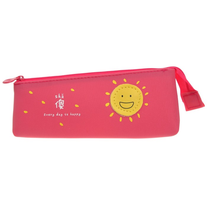 Пенал школьный на молнии 2отделения МИКС Спорт