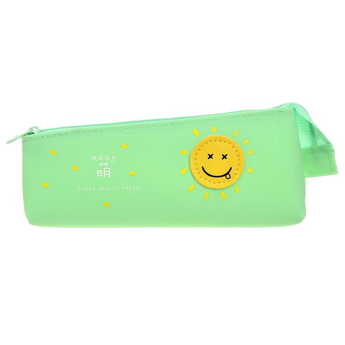 Пенал школьный на молнии 2отделения МИКС Спорт