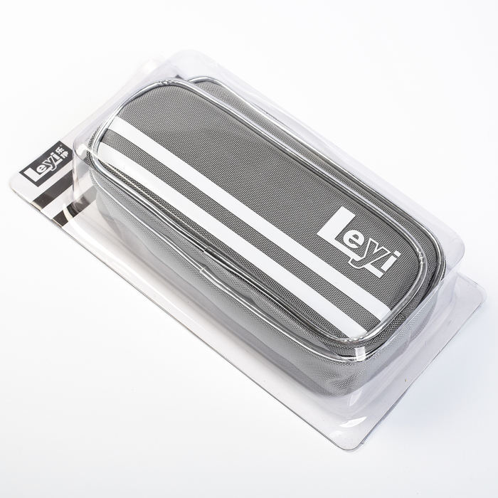 Пенал школьный на молнии 2отделения МИКС LEYI