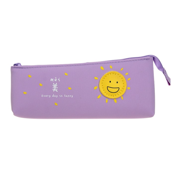 Пенал школьный на молнии 2отделения МИКС Спорт