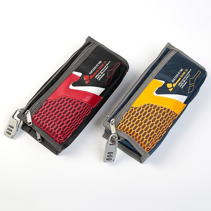 Пенал школьный на молнии 2отделения МИКС Оригинал