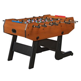 

Игровой стол - футбол складной Maccabi, 140x75x89 см, цвет орех