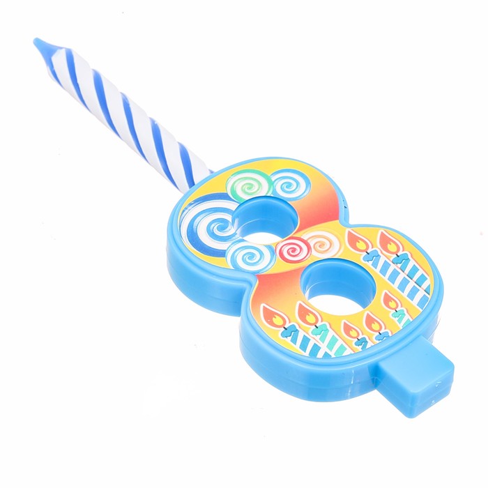 Свеча цифра "8"