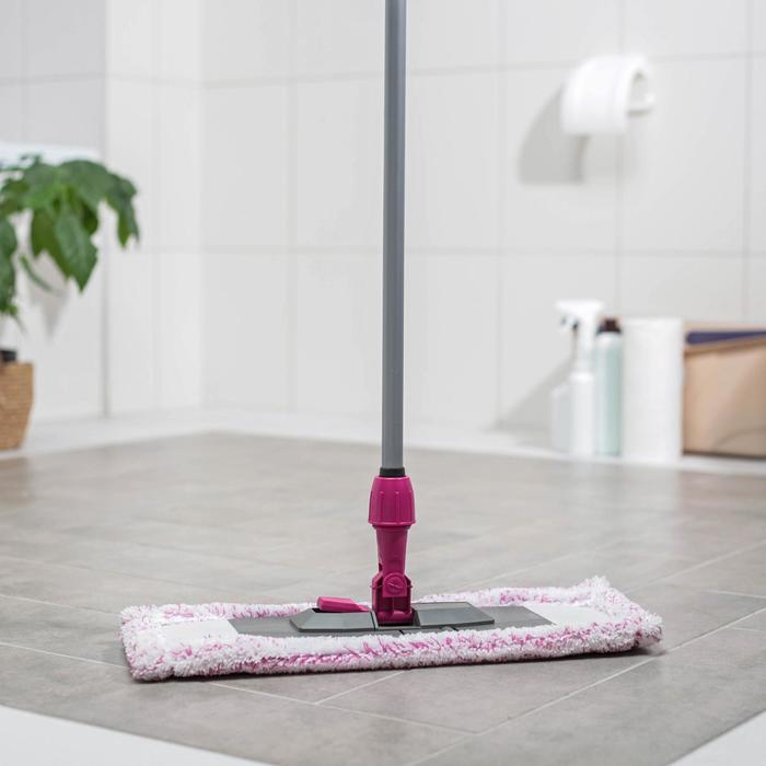 Швабра универсальная с телескопической рукояткой 120 см МИКС