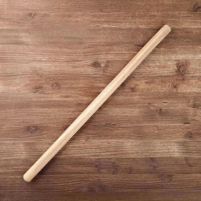 Палка гимнастическая, деревянная, 70 см