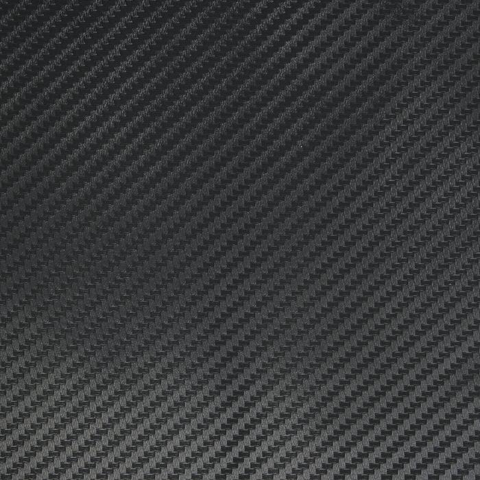 Пленка карбон 3D, самоклеящаяся, 75×200 см, черный