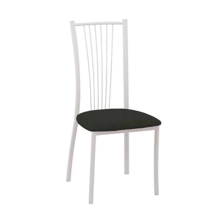 Стул СИ45 96х42х42, цвет металлик, черный