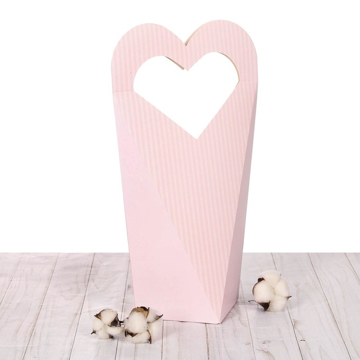 Коробка–сердце «Умиление», 45 х 46 см