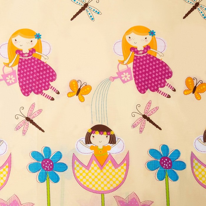 КПБ 1,5сп Стрекоза 16545-беж 147х215см, 145х215см, 50х70см 1шт,бязь, 125 гм хл100%