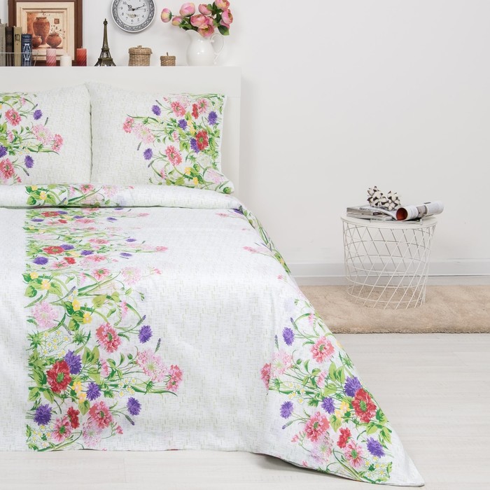 Постельное бельё евро диз. 1149 200х220см, 220х200см, 70х70см - 2 шт., бязь 100 гр/м ², хл 100%