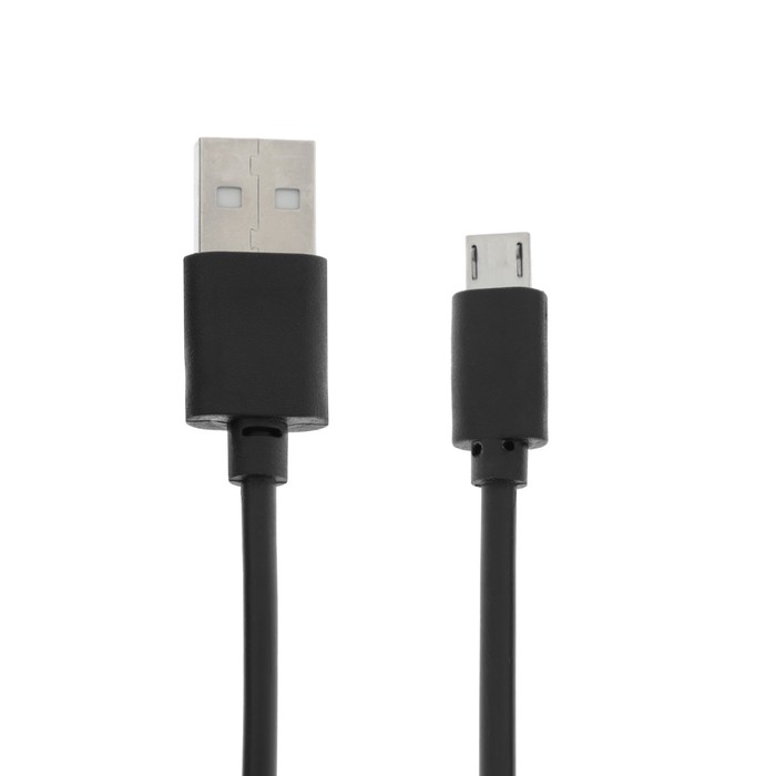 Провод для зарядки и передачи данных CODE, micro USB - USB 2.0, черный
