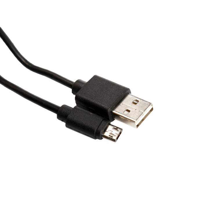 Провод для зарядки и передачи данных CODE,двусторонний USB 2.0 двусторонний microUSB, черный