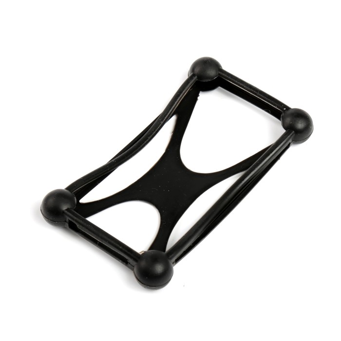 Чехол универсальный силиконовый Vili, для смартфона 3.7" - 6.0", черный