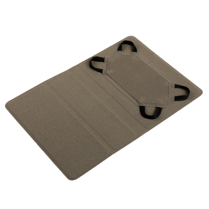 Чехол для планшета Duplex, универсальный 7", черный кожзам