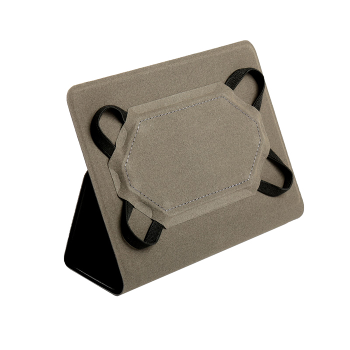 Чехол для планшета Duplex, универсальный 7", черный кожзам