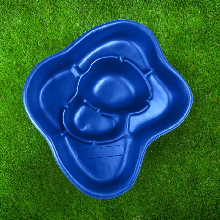 Пруд садовый пластиковый, 200 л, синий