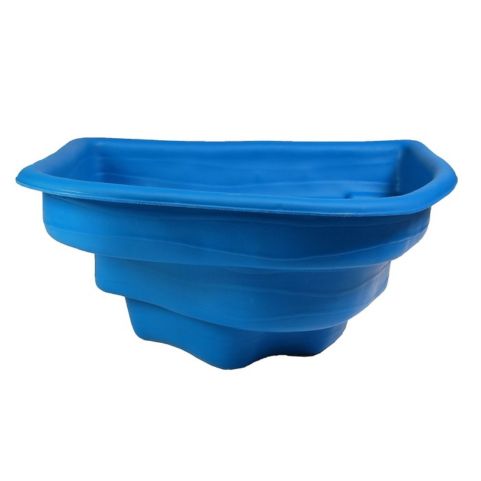 Пруд садовый пластиковый, 180 л, синий