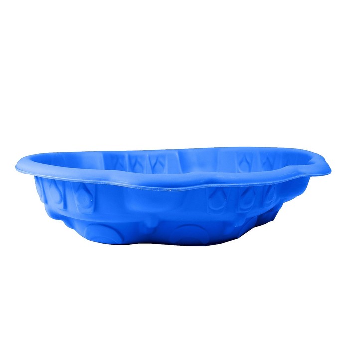 Клумба пластмассовая, 110 х 83 х 29 см, синяя, «Джумба»