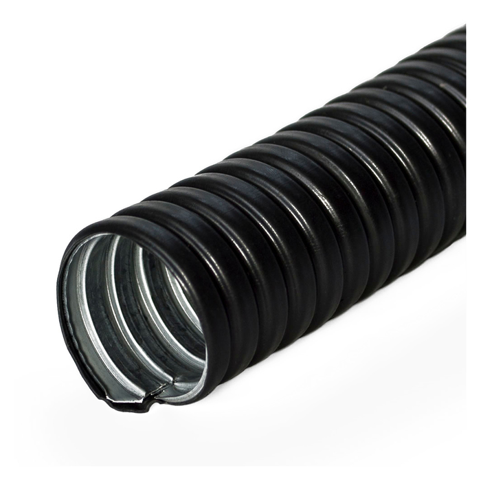 Металлорукав в ПВХ оболочке "Промрукав" РЗ-ЦП-Т-38, d=38 мм (25м/уп)