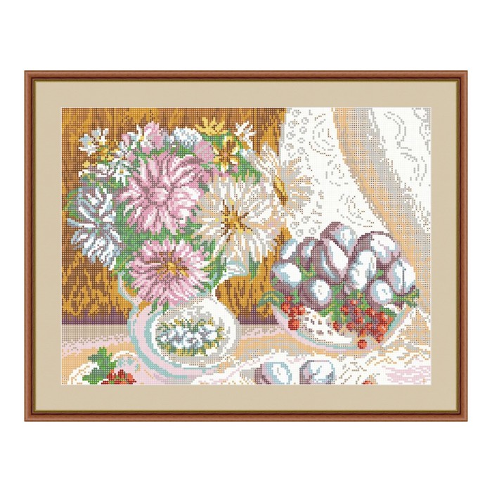 Схема для вышивки бисером "Осенний натюрморт"