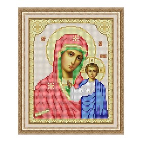 

Схема для вышивки бисером «Казанская Божия Матерь»