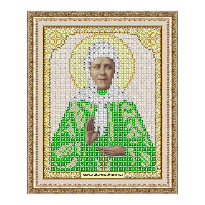 Схема для вышивки бисером "Святая Матрона"
