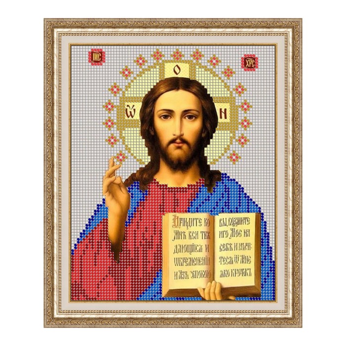 Схема для вышивки бисером "Господь Вседержитель"