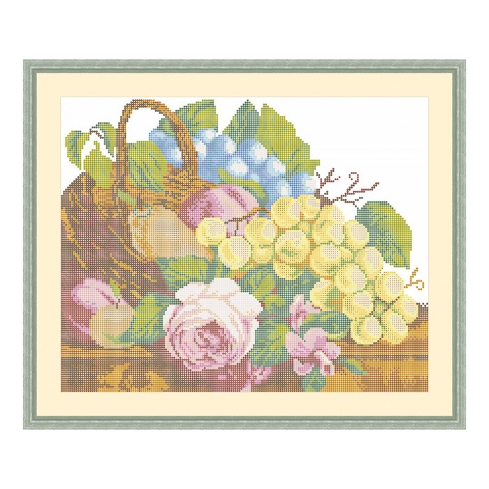 Схема для вышивки бисером "Фруктовый натюрморт"