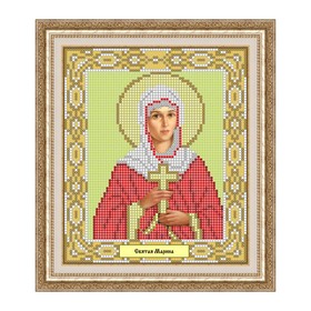 

Схема для вышивки бисером «Святая Марина»